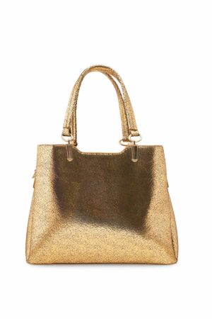 Golden Formal Hand Bag For Women
